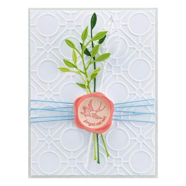 Spellbinders - Stamp & Dies - "Faux Wax Seals " - Stempel & Stanzset