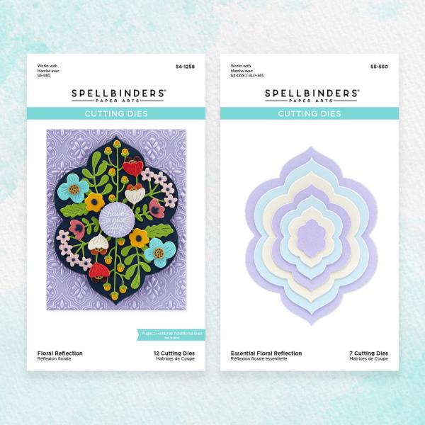 Spellbinders Dies - "Floral Reflection Bundle " - Stanzschablonen
