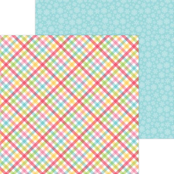 Doodlebug Design "Candy Cane Lane " 12" Paper Pack  - Designpapier 