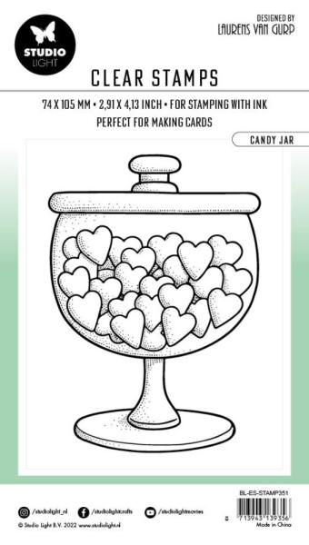 Studio Light - Clear Stamps - "Candy Jar " - Stempel 