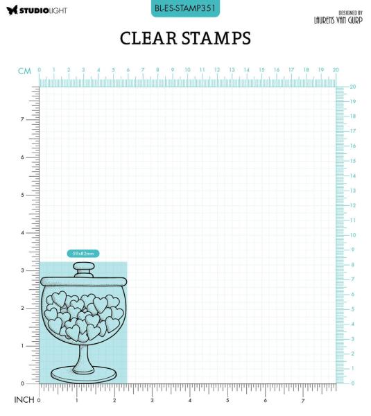 Studio Light - Clear Stamps - "Candy Jar " - Stempel 
