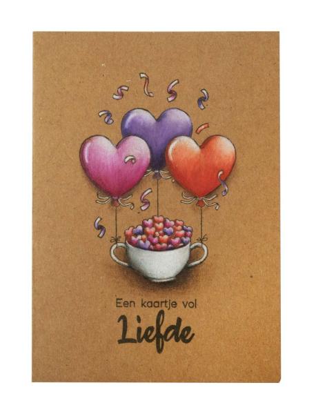 Studio Light - Clear Stamps - "Tea Hearts " - Stempel 
