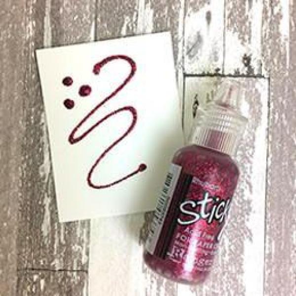 Ranger - Stickles - Glitter Glue - Rhubarb - 18ml - Glitzerkleber