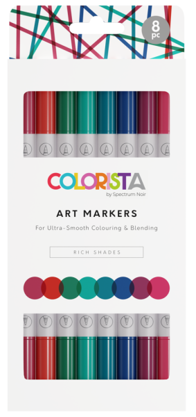 Spectrum Noir - Colorista Art Marker - " Rich Shades " - Alkoholmarker
