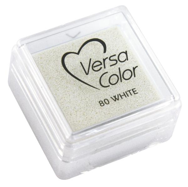 Stempelkissen "Versacolor" weiss 2,5x2,5cm