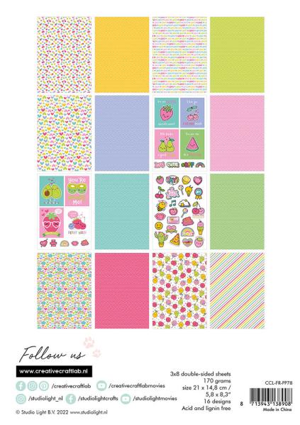 Creative Craft Lab - Studio Light - Paper Pad -  Better Together  - Papier Pack 