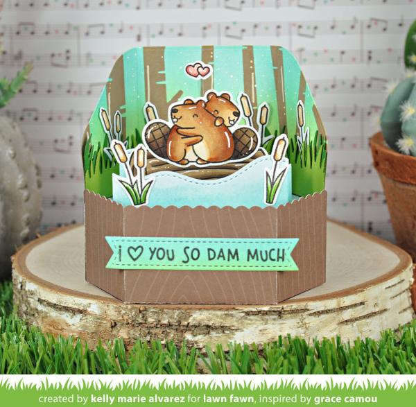 Lawn Fawn Stempelset "So Dam Much" Clear Stamp