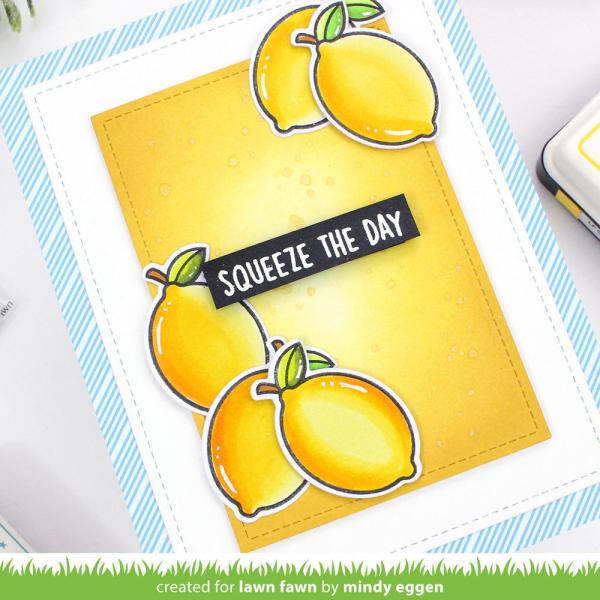 Lawn Fawn Stempelset "You're The Zest" Clear Stamp