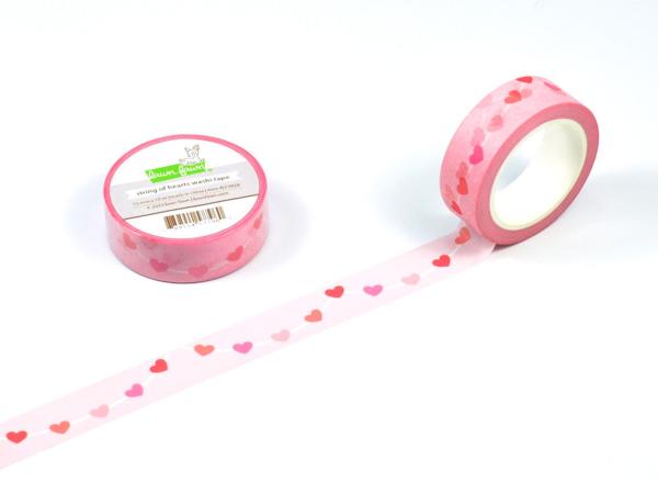 Lawn Fawn - Washi Tape - String Of Hearts 