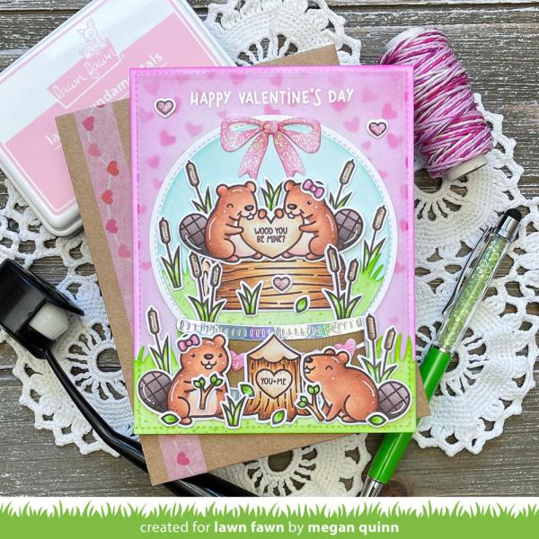 Lawn Fawn - Washi Tape - String Of Hearts 