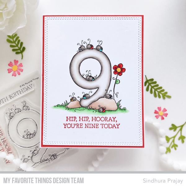 My Favorite Things Stempelset "Number Fun 9" Clear Stamp Set