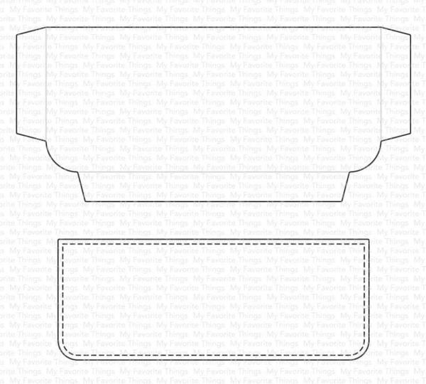 My Favorite Things Die-namics "Gift Card Pocket" | Stanzschablone | Stanze | Craft Die