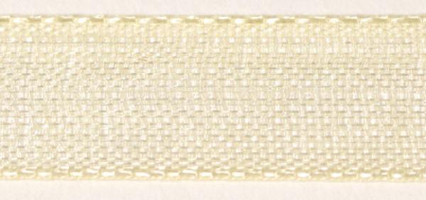 Organzaband, beige, Breite 3mm - Länge 10m