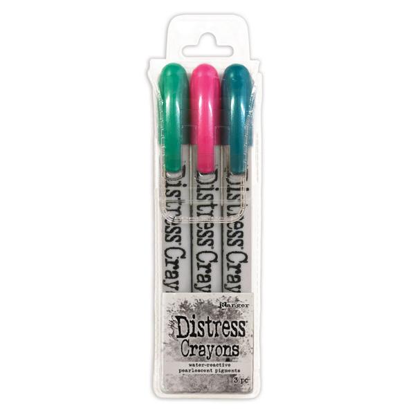 Ranger - Distress Pearls Crayons - Holiday Set 4 - Stifte