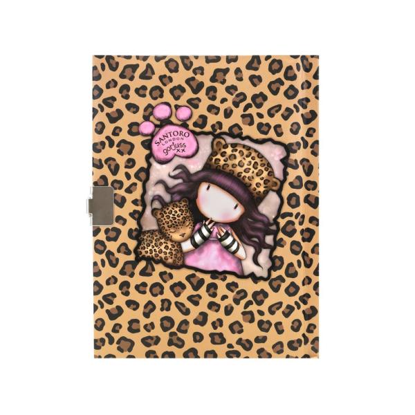 Gorjuss Santoro - Lockable Journal Set Purrrrrfect Love - Notebook Set 