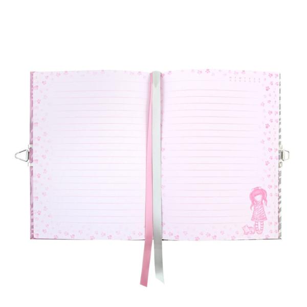 Gorjuss Santoro - Lockable Journal Set Ruby Wild - Notebook Set 