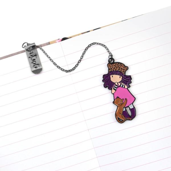 Gorjuss Santoro - Notebook with Bookmark Set Purrrrrfect Love - Notizbuch mit Lesezeichen