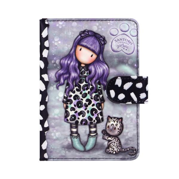 Gorjuss Santoro - Notebook with Bookmark Set Smitten Kitten - Notizbuch mit Lesezeichen