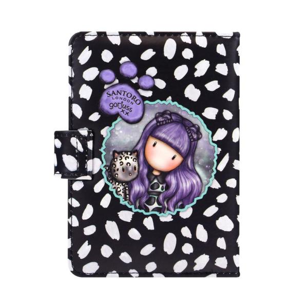Gorjuss Santoro - Notebook with Bookmark Set Smitten Kitten - Notizbuch mit Lesezeichen