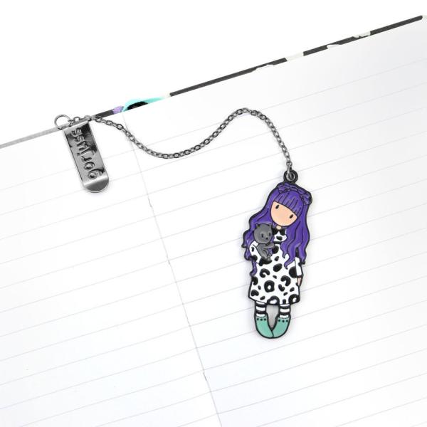 Gorjuss Santoro - Notebook with Bookmark Set Smitten Kitten - Notizbuch mit Lesezeichen