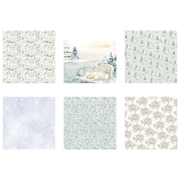 The Paper Boutique - Decorative Paper - Winter Wonderland  - 8x8 Inch - Paper Pad - Designpapier