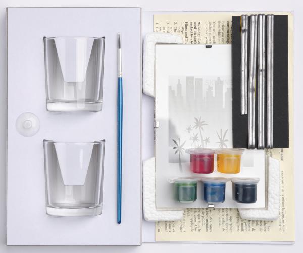 House of Crafts -  Painting Craft Kit  - Stained Glass  - Bastelkit - Kit