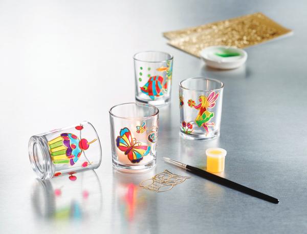 House of Crafts - Painting Kit - Creative Glass - Bastelkit 