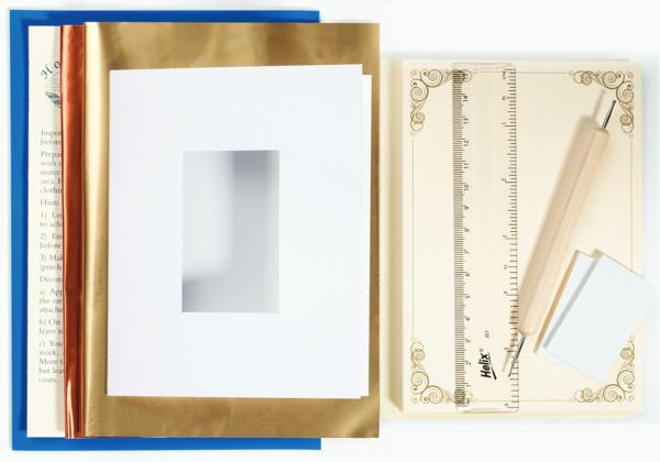 House of Crafts - Paper Craft Kit  - Foil Embossing- Bastelkit 