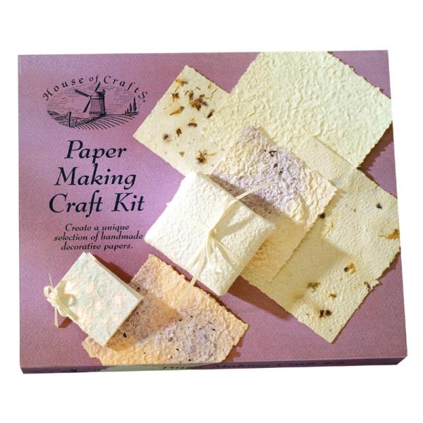 House of Crafts - Paper Craft Kit  - Paper Making - Bastelkit 