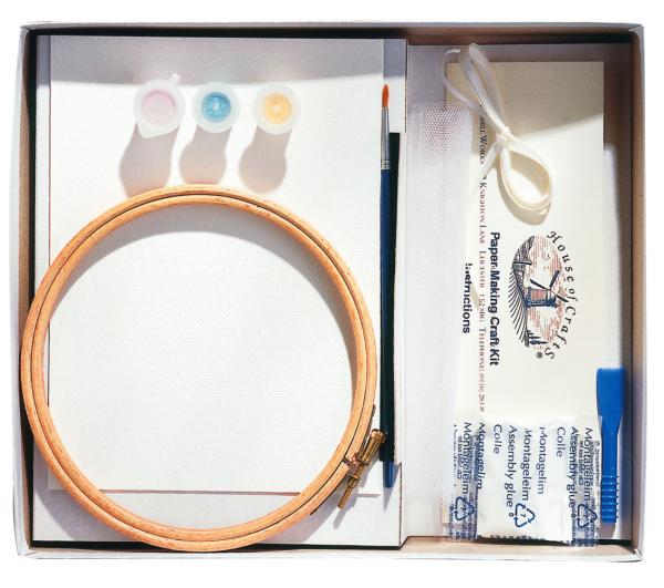 House of Crafts - Paper Craft Kit  - Paper Making - Bastelkit 
