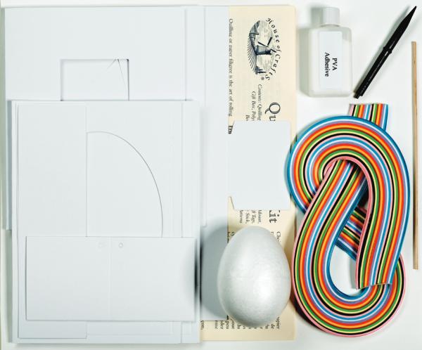 House of Crafts - Paper Craft Kit  - Quilling- Bastelkit 