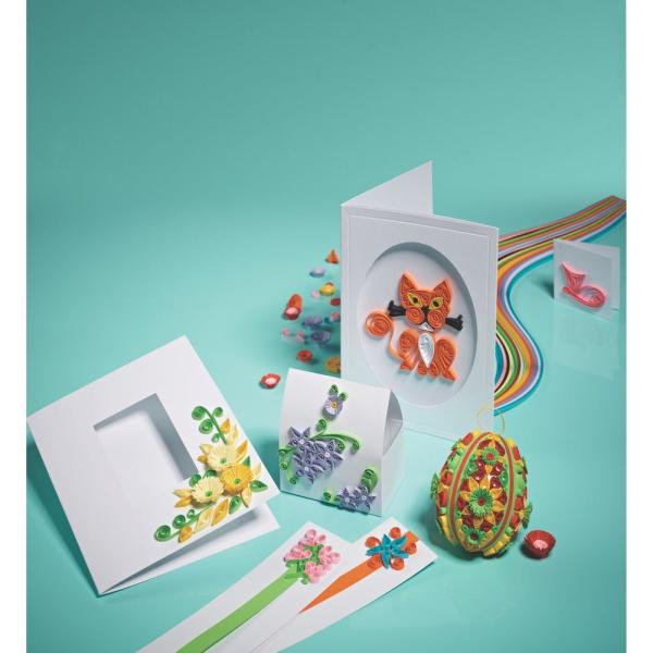 House of Crafts - Paper Craft Kit  - Quilling- Bastelkit 