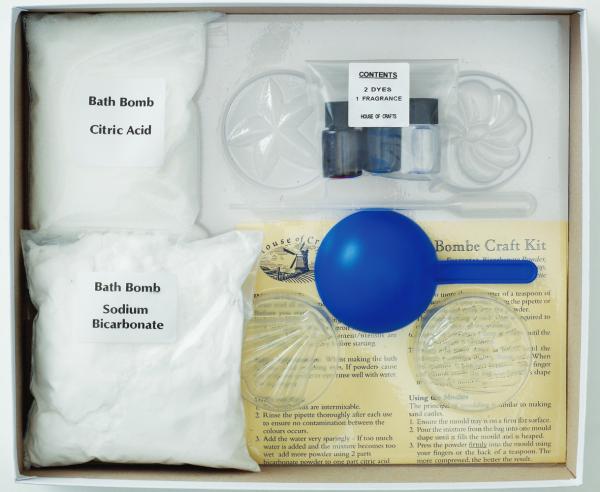 House of Crafts - Soap & Bath Craft Kit  - Bath Bombe - Bastelkit 
