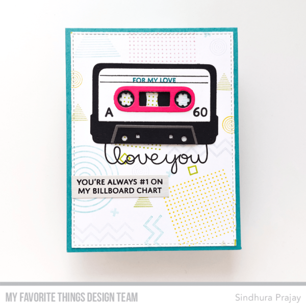 My Favorite Things Stempelset "Mixtape Sentiments" Clear Stamp