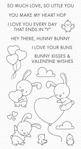 My Favorite Things Stempelset "Hunny Bunny" Clear Stamp Set