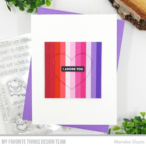 My Favorite Things Stempelset "Itty Bitty Love Notes" Clear Stamp