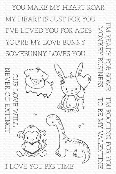 My Favorite Things Stempelset "My Punny Valentine" Clear Stamp Set