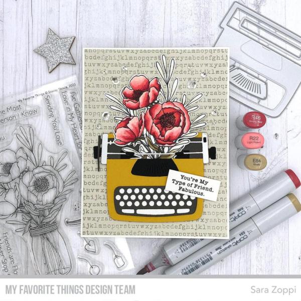 My Favorite Things Die-namics "Typewriter"