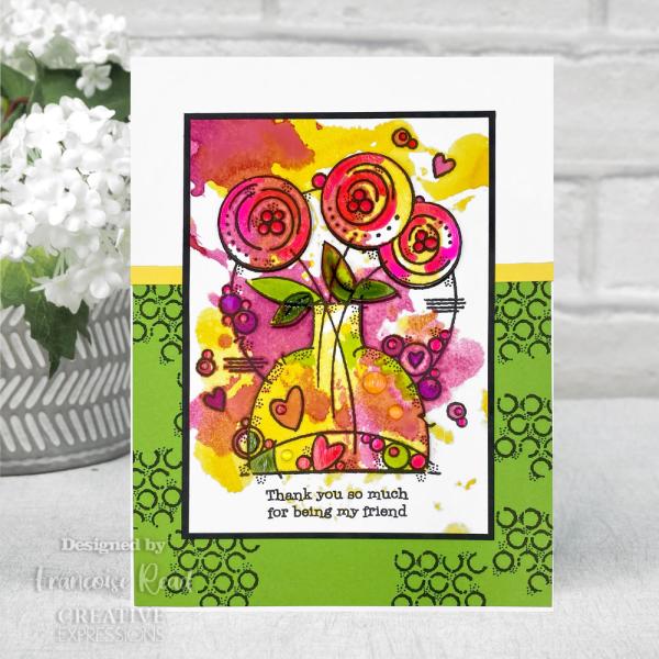 Woodware - Stempel "Circles" Clear Stamps 