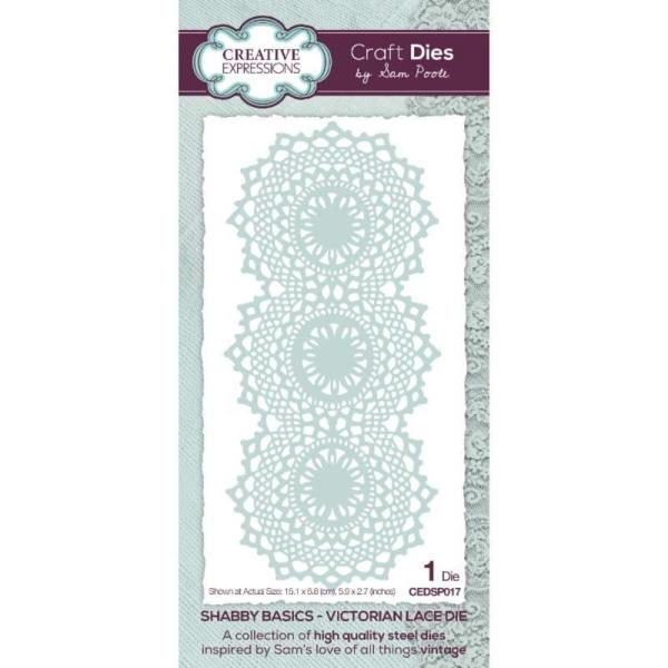 Creative Expressions - Stanzschablone "Victorian Lace" Dies Shabby Basics