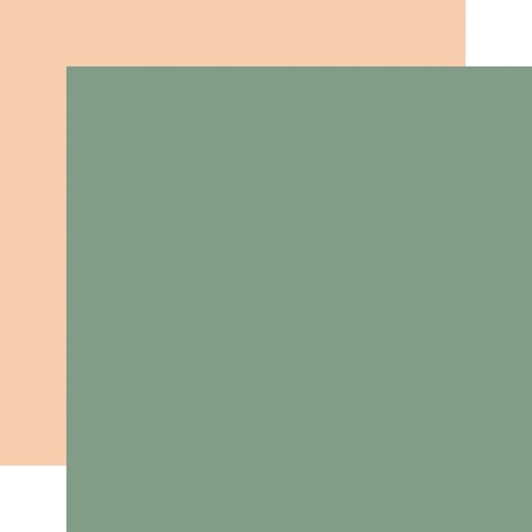 Echo Park - Cardstock "Our Baby" Coordinating Solids Paper 12x12 Inch - 6 Bogen 