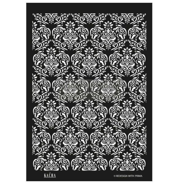 Re-Design with Prima - Schablone "Kacha Anisa" Stencil 