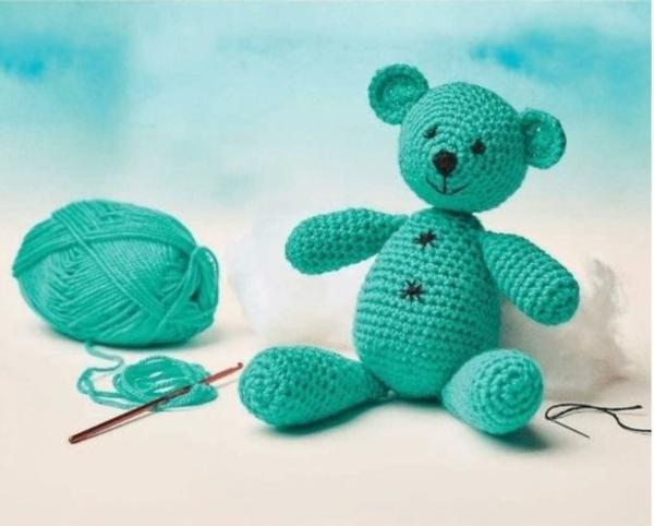 House of Crafts - Bastelkit "Teddy Crochet" 
