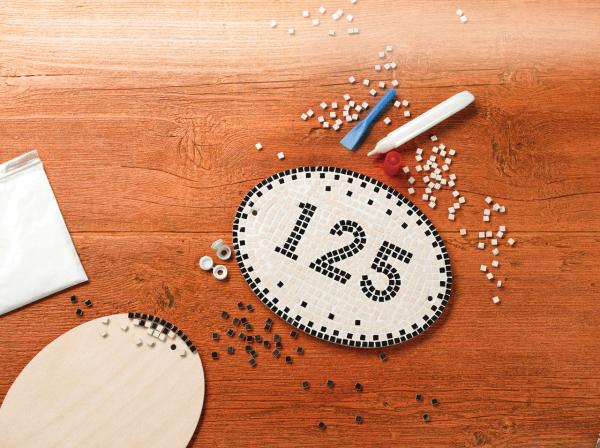 House of Crafts - Bastelkit "Mosaic Number" 