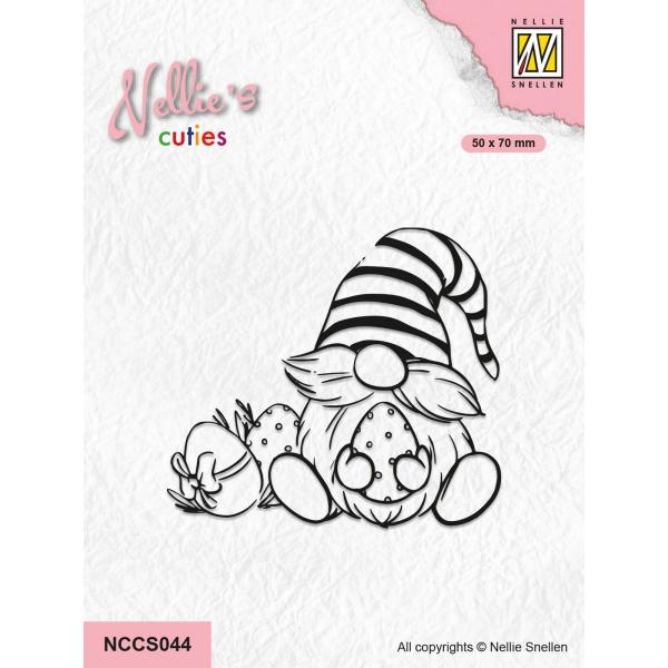Nellie's Choice - Stempel "Easter Gnom" Clear Stamps Nellie´s Cuties 