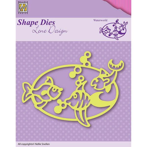 Nellie's Choice - Stanzschablone "Fishes" Shape Dies Dies
