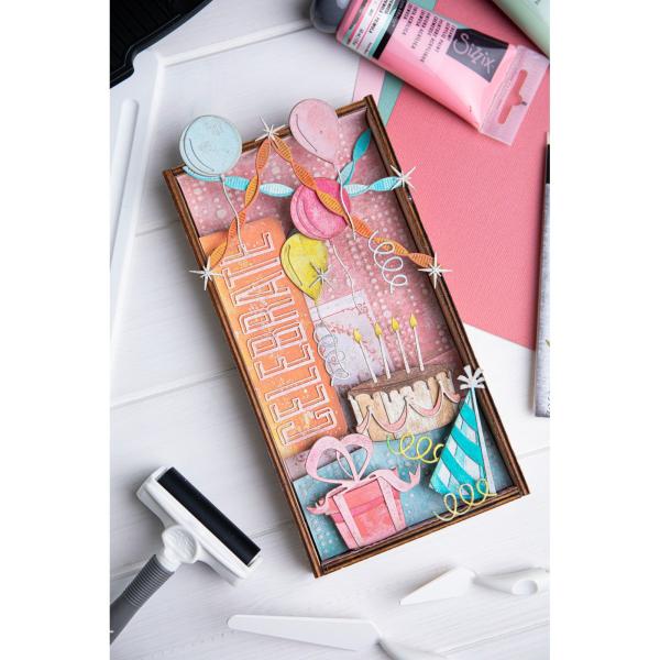 Sizzix - Stanzschablone "Celebrate" Thinlits Craft Dies