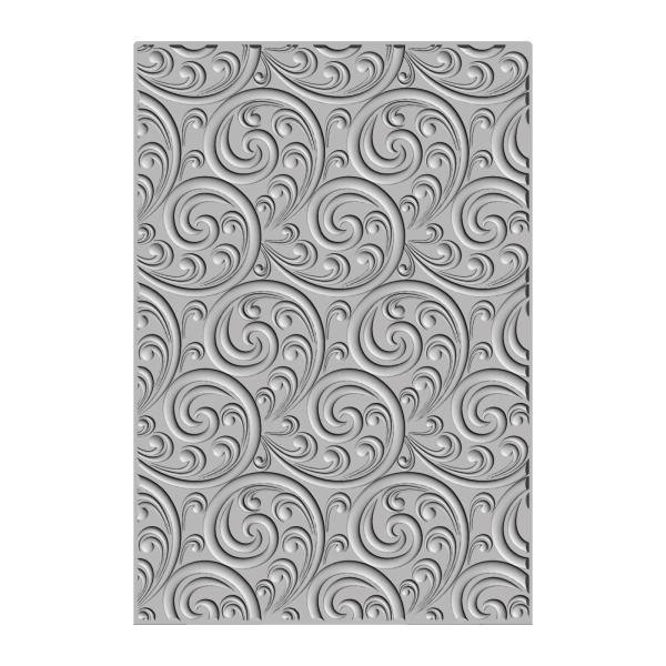 Sizzix - 3D Prägefolder "Ornamental Spiral" Embossing Folder