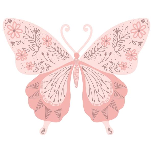 Sizzix - Stempel "Decorated Butterfly" Layered Clear Stamps