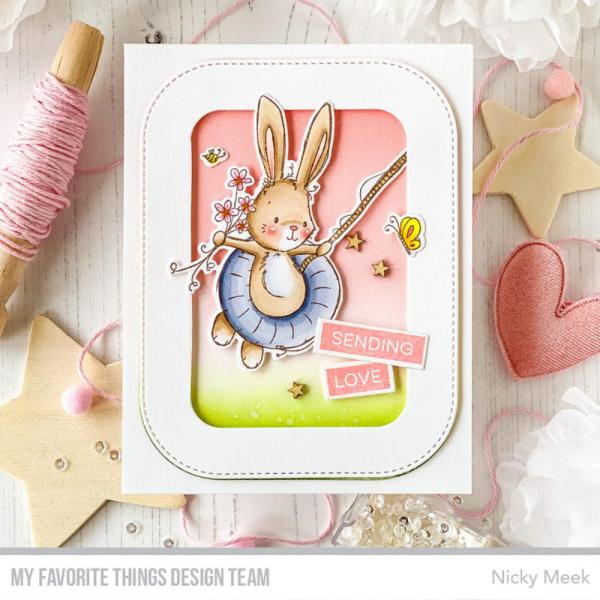 My Favorite Things Stempel "Label Maker Sentiments" Clear Stamp